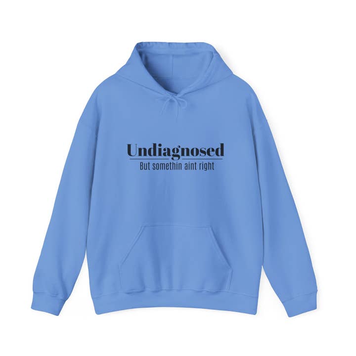 L&L T-Shirt Company – wholesale Sweatshirt med tryck - Unisex – Unisex huvtröja - Odiagnostiserad men något är inte13