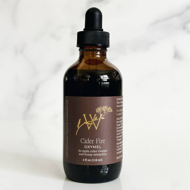 Wilderness Maven Apothecary - Wholesale Oral Supplement/Vitamin - Cider Fire Oxymel1