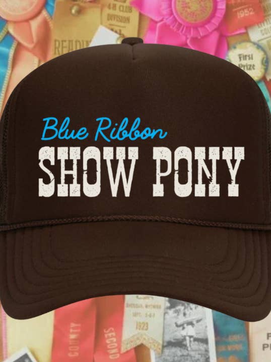 Show Pony Trucker Hat for wholesale by Intrigue Ink