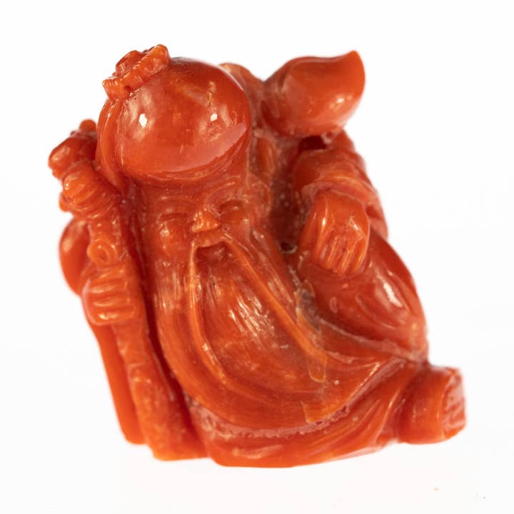 Chinesische rote Korallenstatuen Wohnkultur 22 für den Großhandel von Asian Ethnic Art