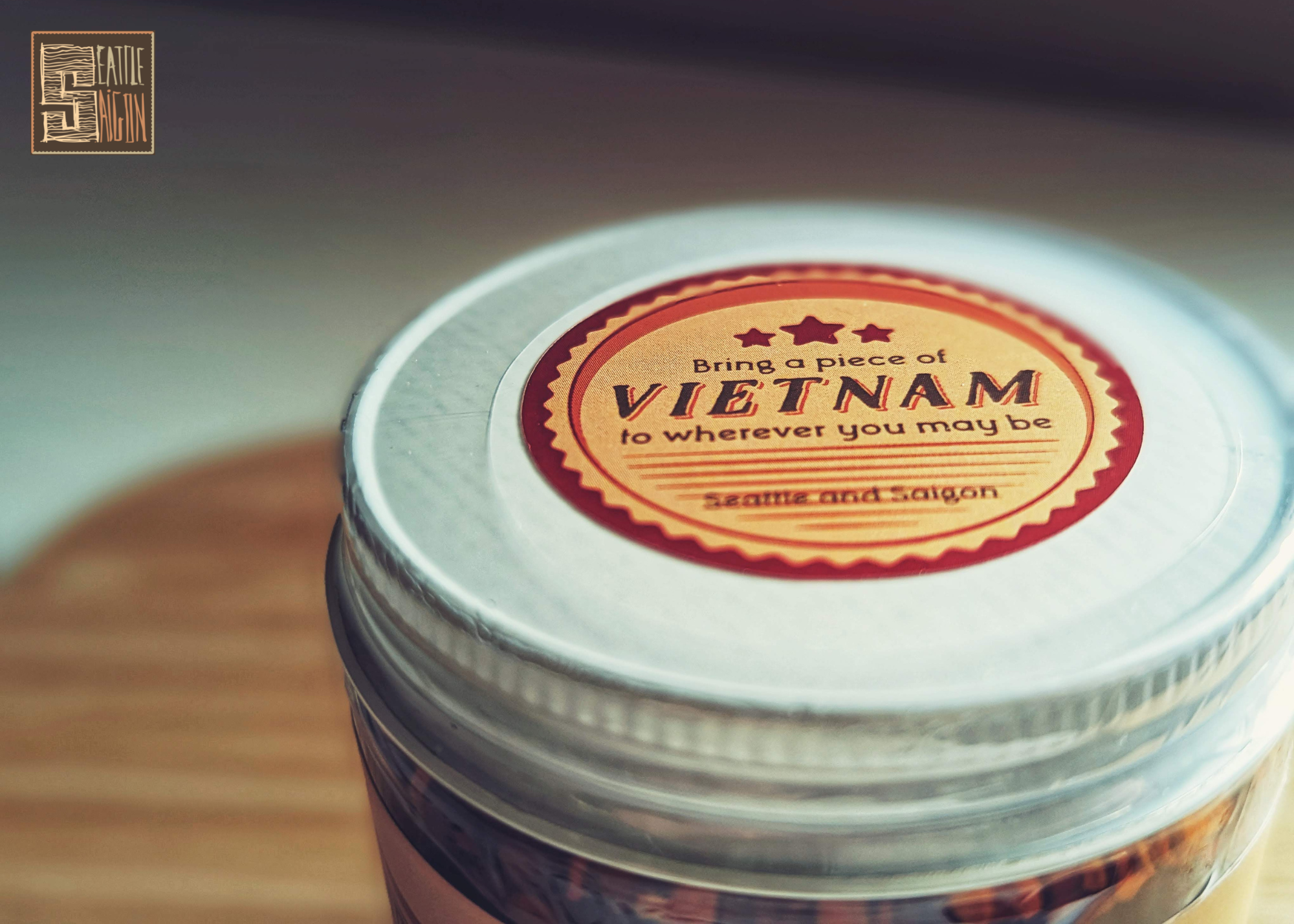 Seattle and Saigon - Wholesale Hot Sauce - CRISPY GARLIC CHILI OIL, Do-everything Viet sauce,Made in WA5