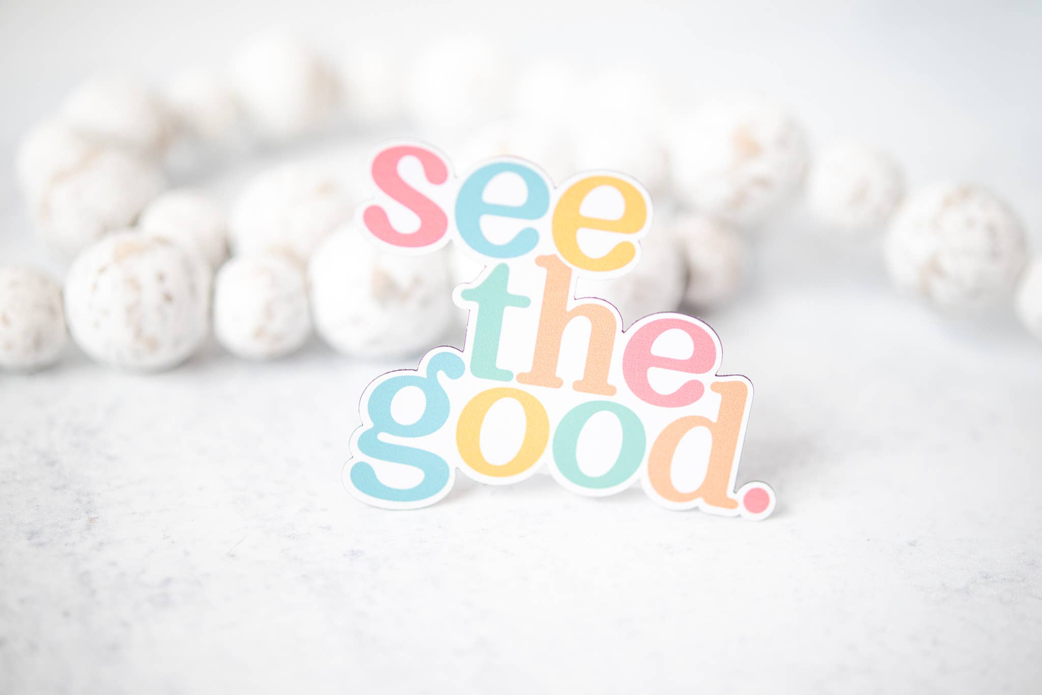 Savannah and James Co – wholesale Magnet – See The Good  3"x3" Magnet1