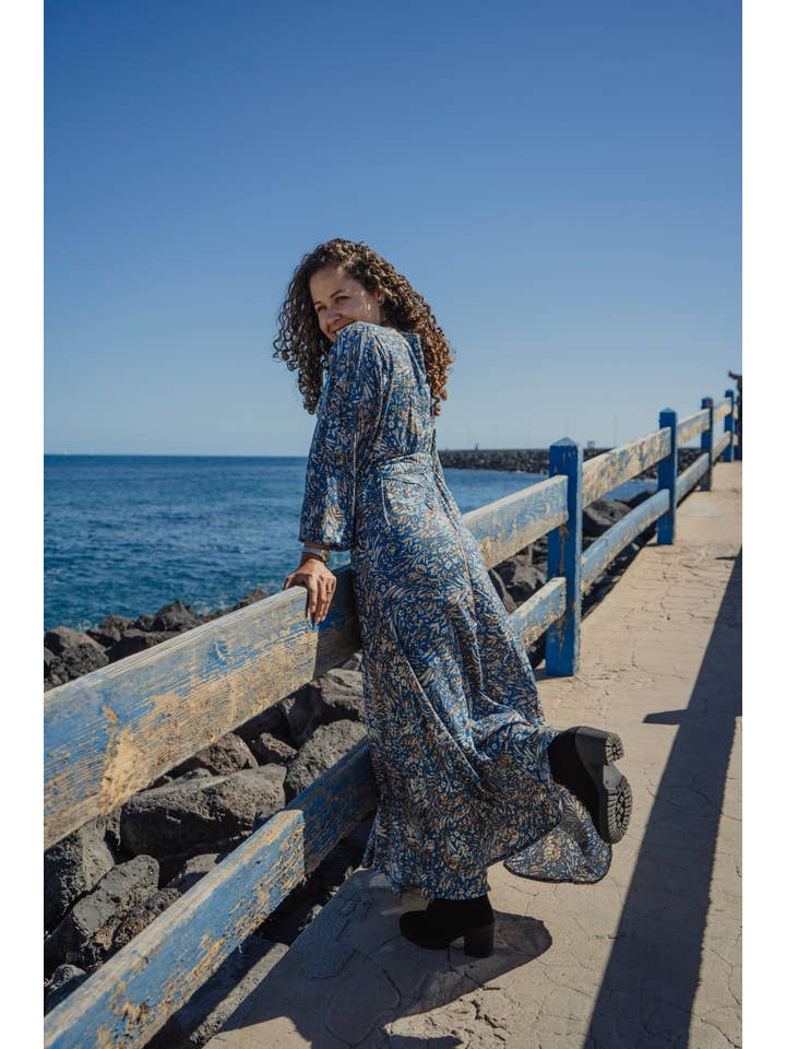 Arena Formentera - Wholesale Dress - Women's - Elegant Rayon Cross Dress - Plus Sizes3