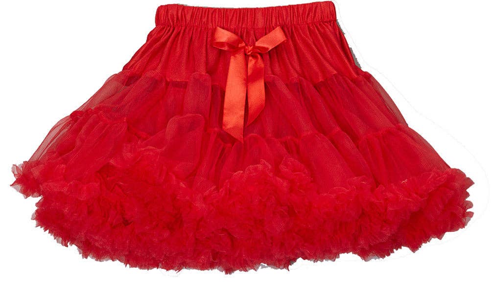 Wenchoice - Wholesale Skirt - Kids - Red Pettiskirt