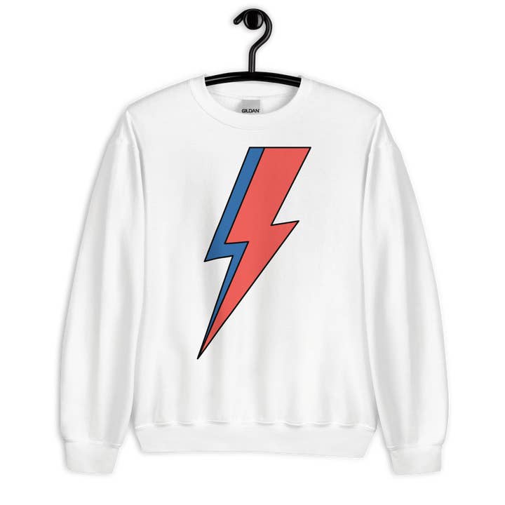 Jolly & Goode - Wholesale Graphic Sweatshirt - Unisex - Lightning Bolt Sweatshirt9