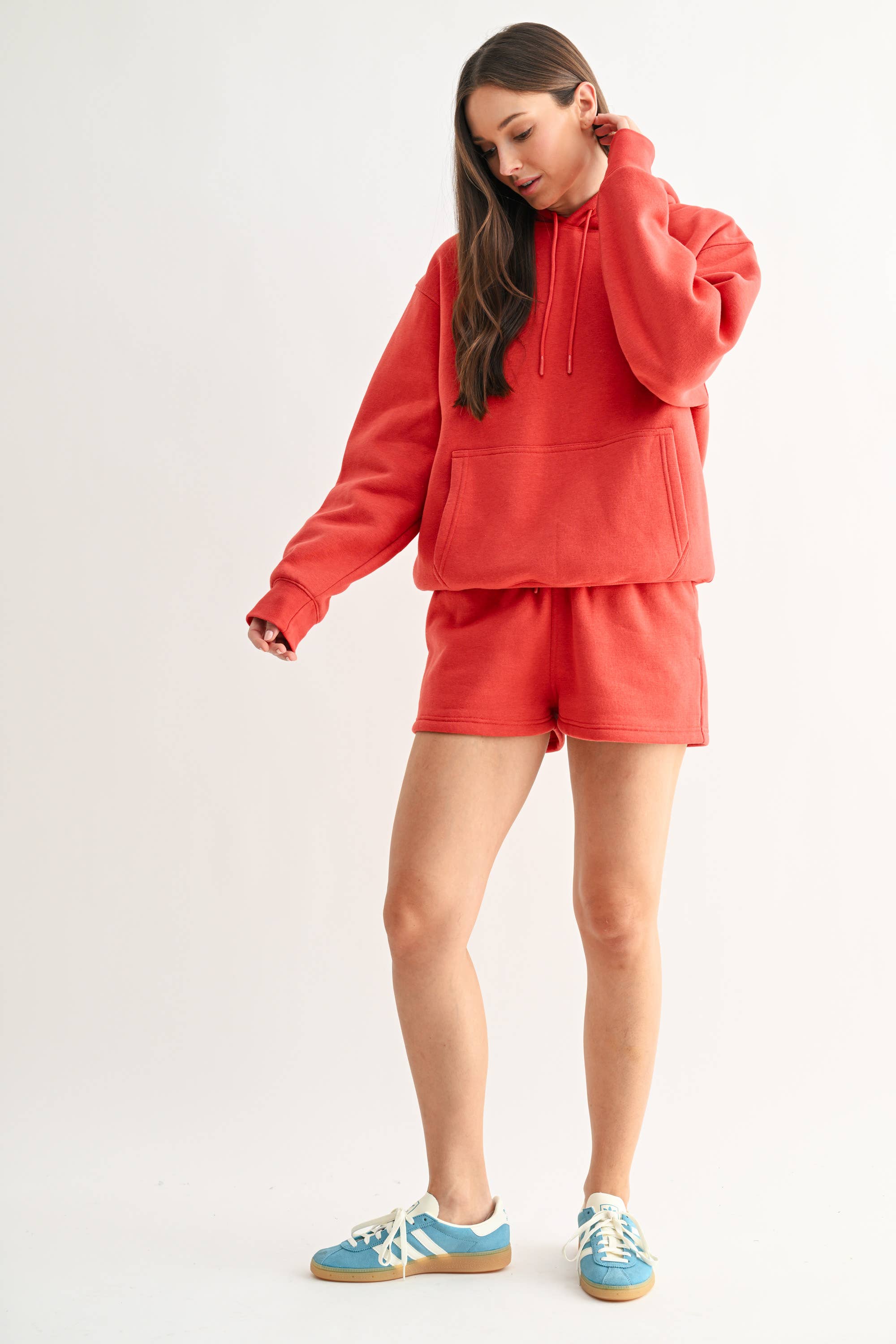 Mono B - Vendita all'ingrosso Felpa con cappuccio - Donna - Felpa con cappuccio in misto cotone35