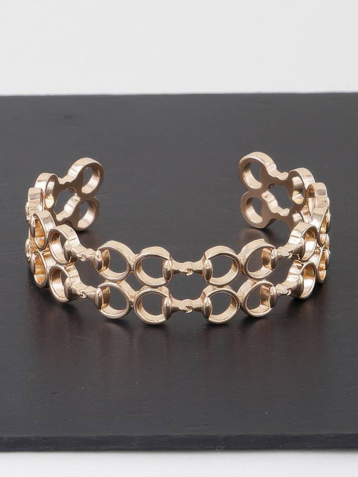 Svejset ringkædemanchet armbånd for engroshandel hos CC Wholesale Clothing