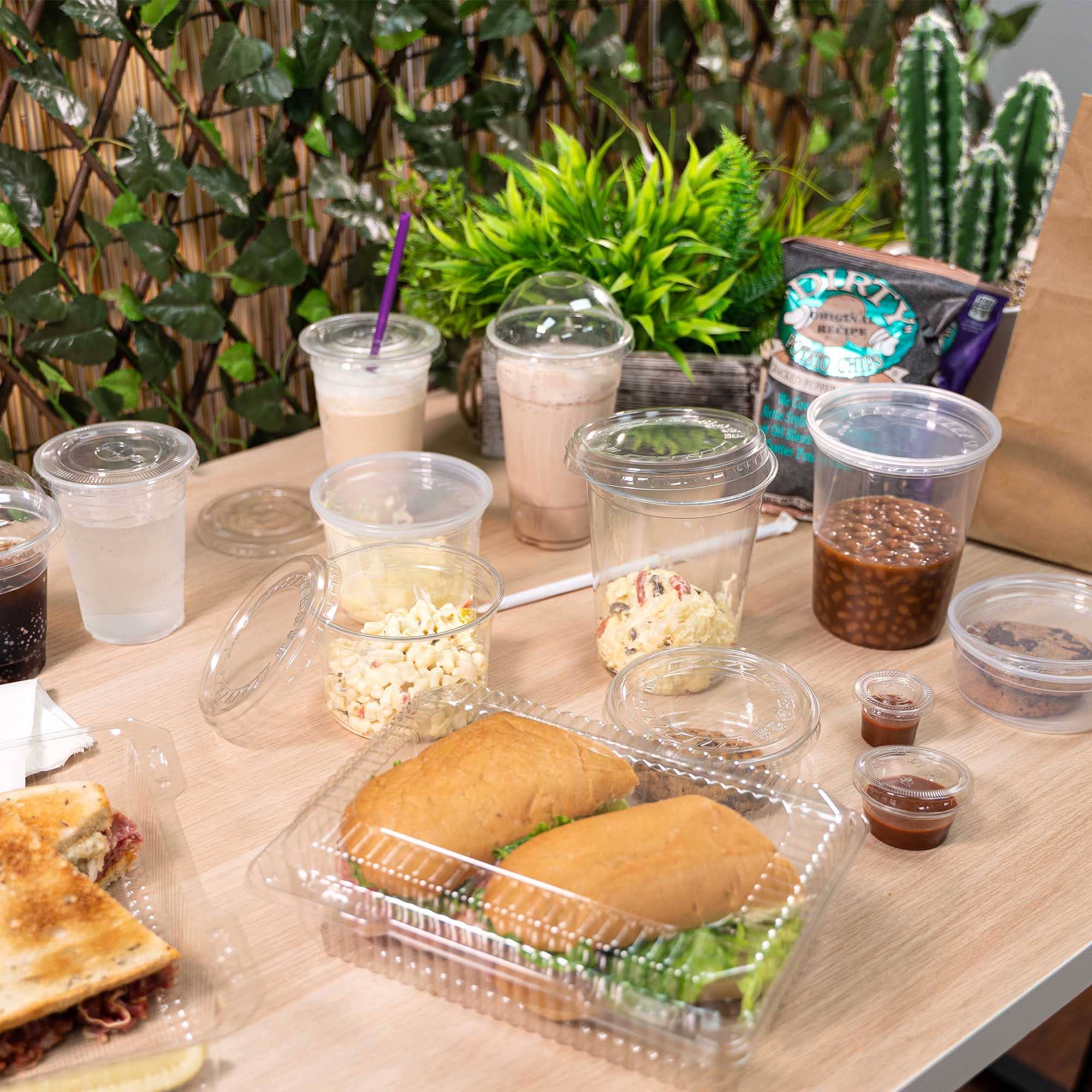 Portofino International Trading, USA - Wholesale Saucer - Plastic Sauce Cup Lid for 1 oz Cup - Pack of 1007