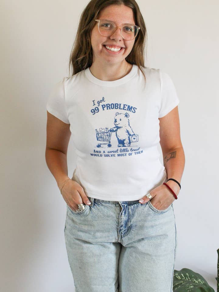 SewGenesis - Wholesale T-Shirt (Graphic) - Women's - Sweet Treat Baby Tee1