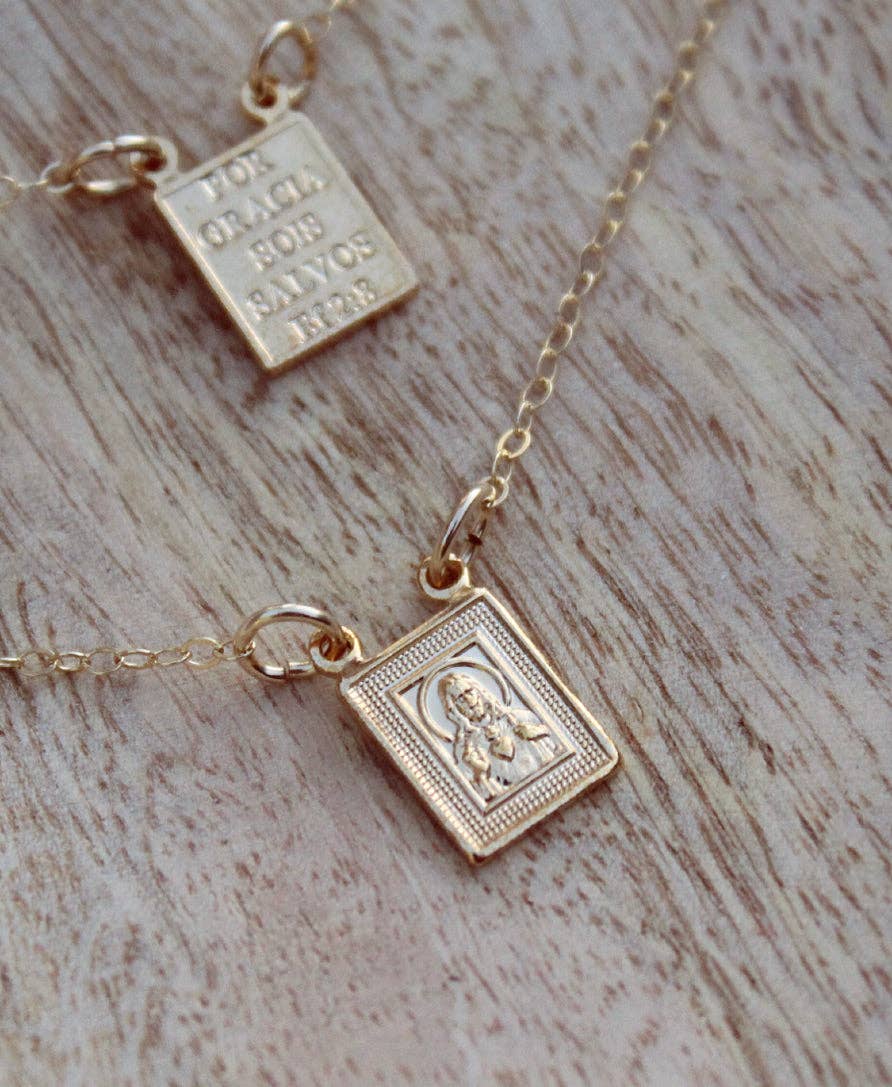 Naomi's Happy Place Shop - Wholesale Pendant/Charm Necklace - Scapular Necklace35