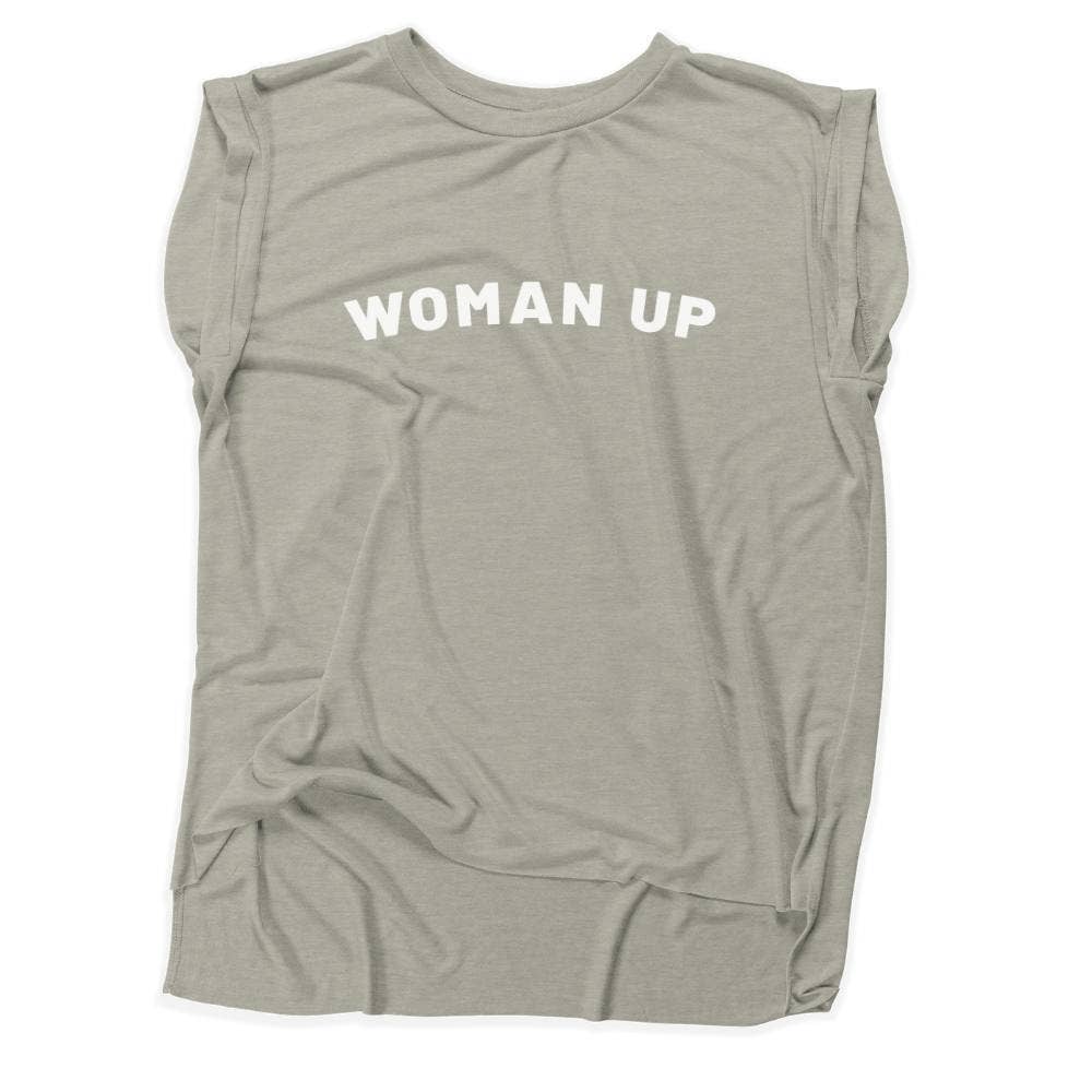 The Spark Company – wholesale T-shirt – women's – Woman Up Muscle T-Shirt5