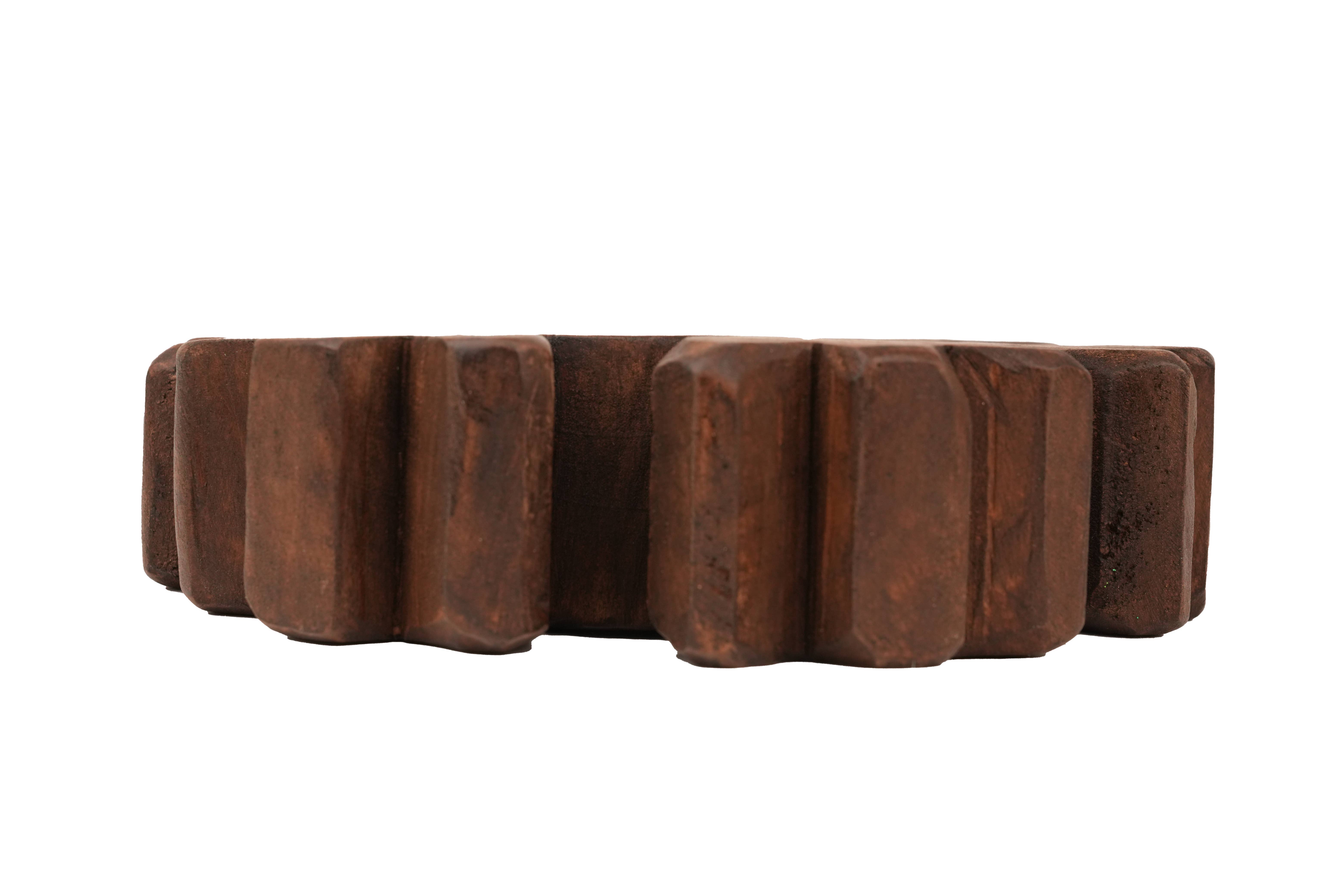 My Amigos Imports - Wholesale Candle Holder - Snowflake Dough Bowl-8-9 in-Christmas-Candle Ready-Waxed2