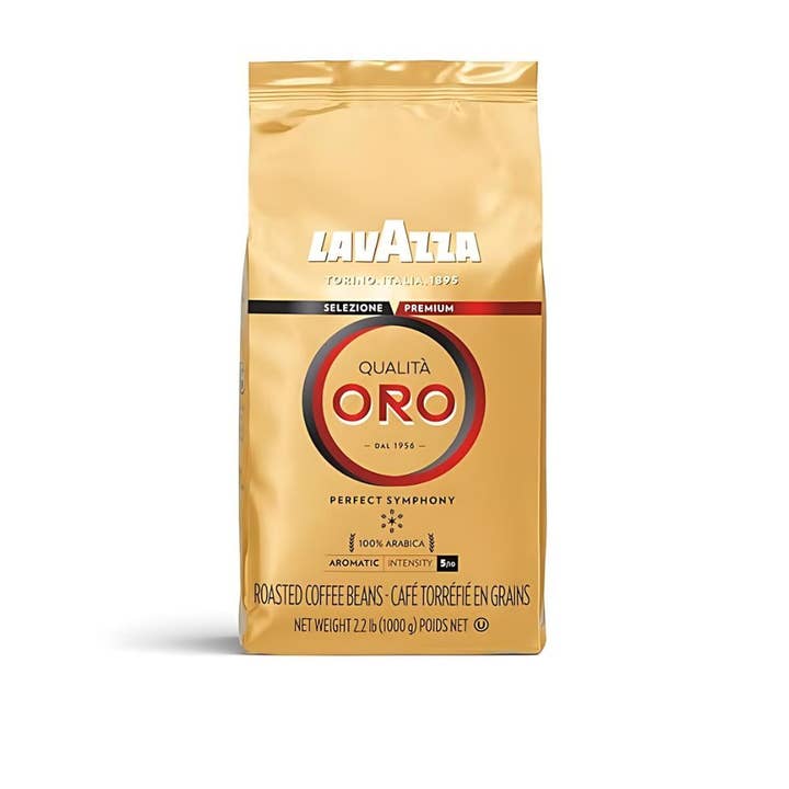 Enjoy Better Coffee & Tea - Wholesale Coffee Beans - Lavazza Qualità Oro Whole Bean Coffee 2.2lb/1kg