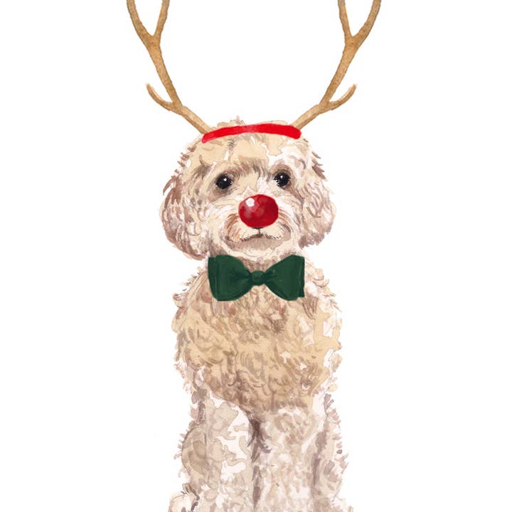 Bourbon & Bacon – wholesale Christmas card – 12 Dogs of Christmas5