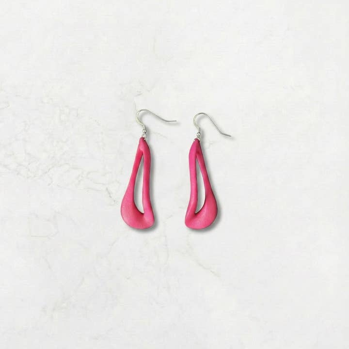 Eloura Earrings Hot Pink for wholesale by atelierJJX
