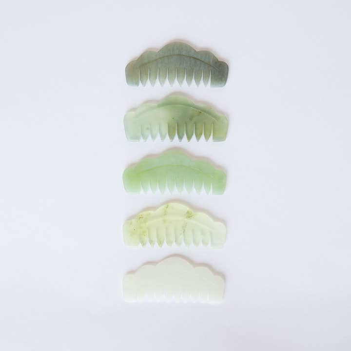 Cordial Organics - Wholesale Gua Sha Tool - Jade Comb Gua Sha3