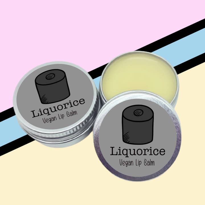 Vegansk lakrids læbepomade for engroshandel hos Oh, Maeden Designs