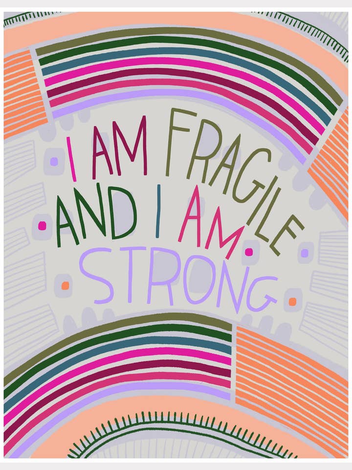 Tryck - ömtålig och stark för wholesale av Jessica Swift