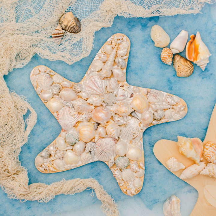Woodpeckers Crafts - Wholesale Cutouts - 12" Wood Starfish Cutout