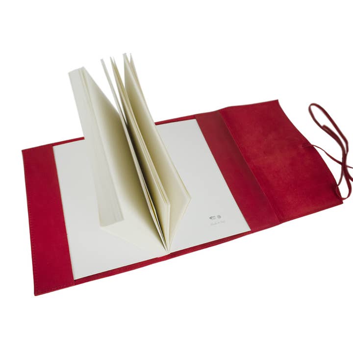 Creatico – Großhandel Tagebuch – Leatherkind Capri Notizbuch, A4, nachfüllbar, Geschenkset mit Stift10