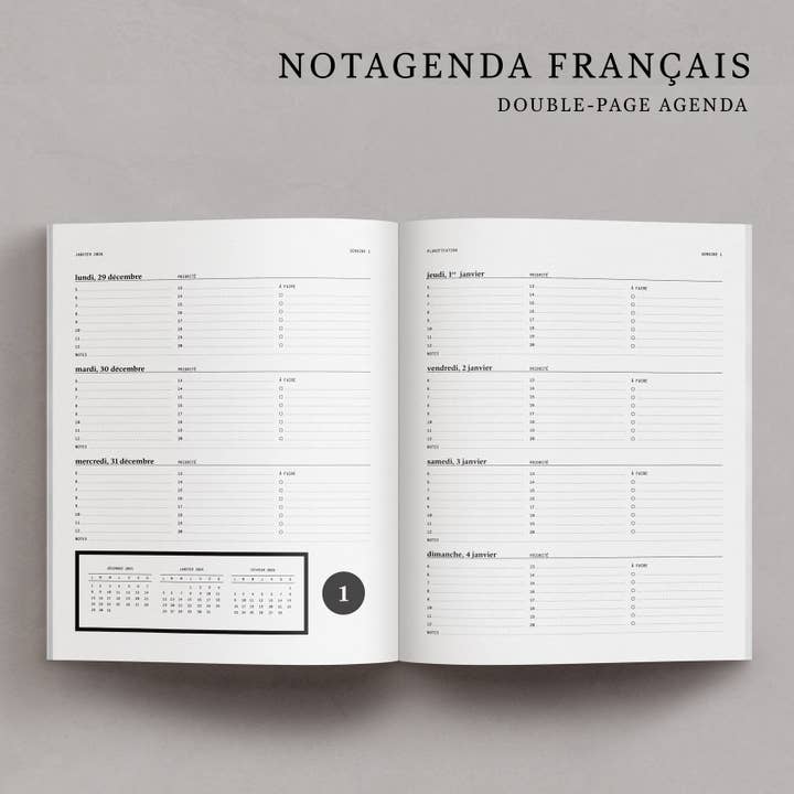 Raoul & Simone - Wholesale Planner - Notagenda 2026 / La Rouge2