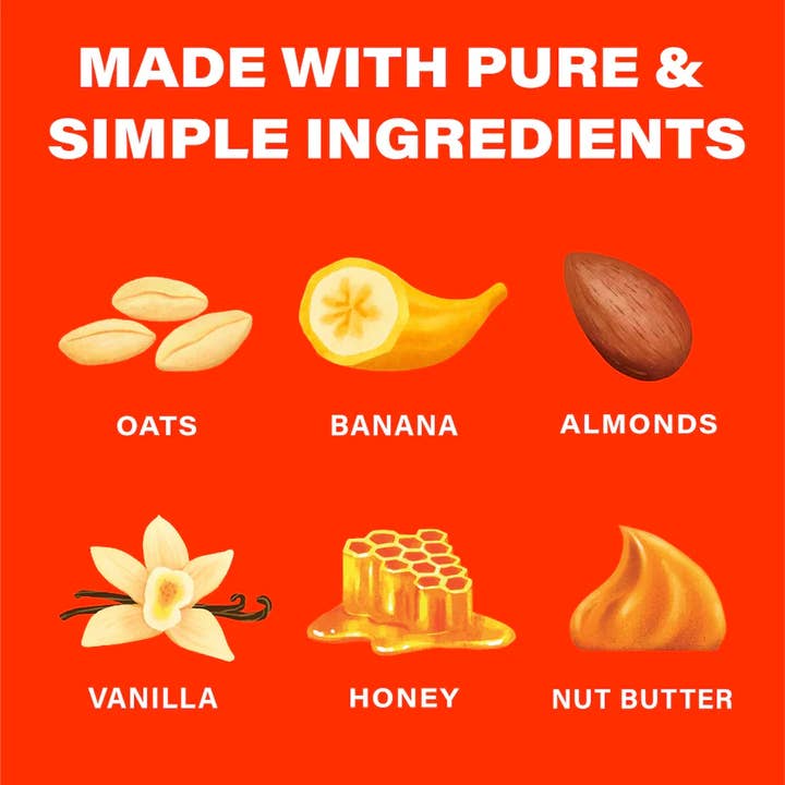 Over Easy - Wholesale Snack Bar - Over Easy: Banana Nut Breakfast Bar5