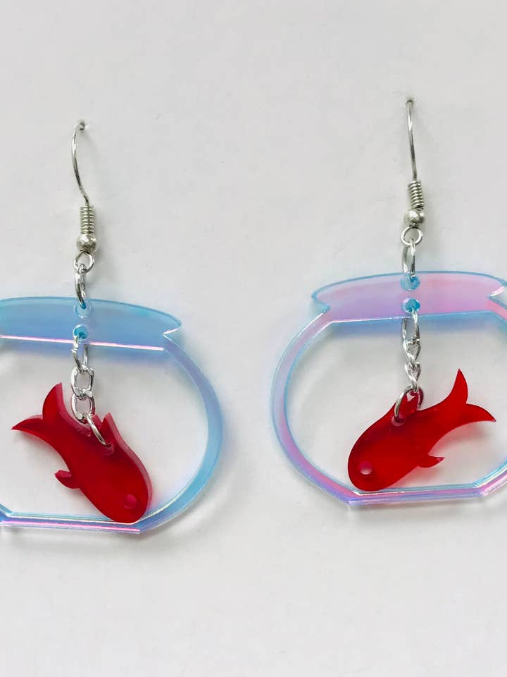 Goldfish Earrings for wholesale by SimpleNGreat