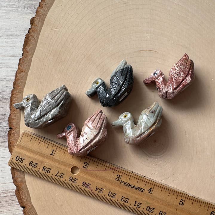 Pebble House - Wholesale Spiritual Stone/Crystal - Soapstone Animal Carving 30+ Varieties - Crystals & Stones7