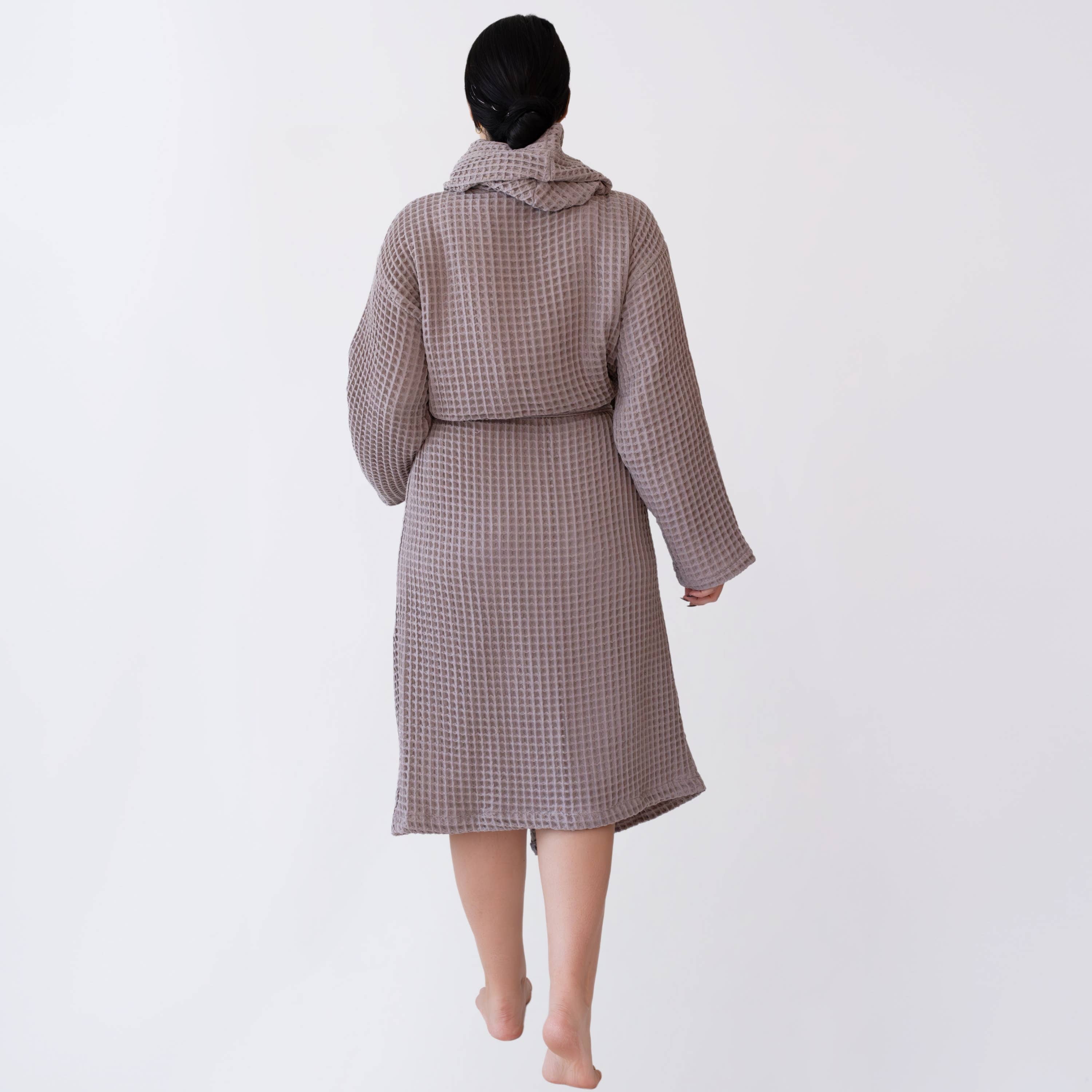 Vivamaison – Engroshandel Morgenkåbe - Unisex – Premium Vaflet Bomuld Badekåbe, Unisex Spa Komfort119