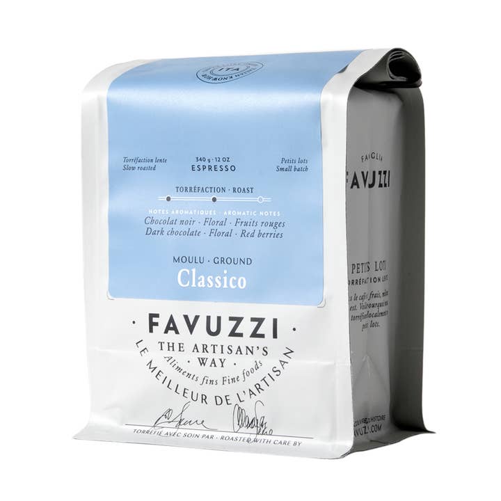 Ground Espresso Classico for wholesale by Favuzzi (Canada)