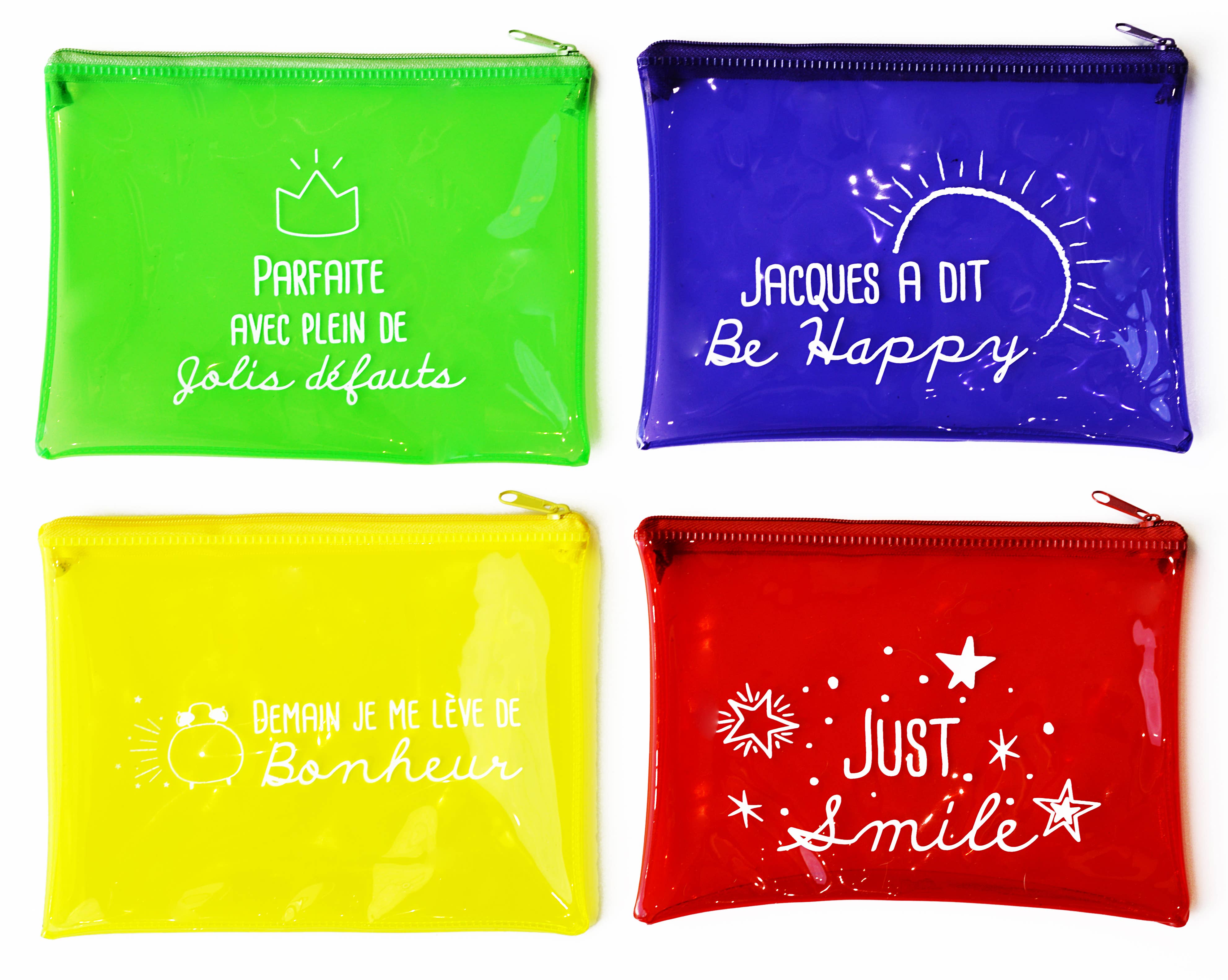 FRENCH TENDANCE - Vente Trousses de maquillage/cosmétique - TROUSSE NEON MAKE-UP - EXISTE EN 4 COUELURS6