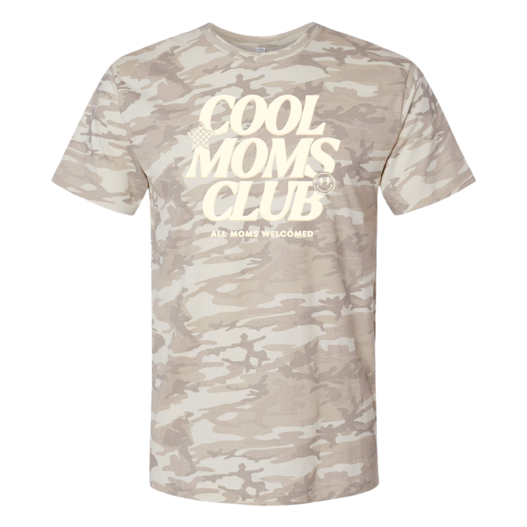 United Monograms - Wholesale Screen Printed T-Shirt - Women's - PUFF 'All Mom's Welcome' Realtree Camo/Leopard T-Shirt7