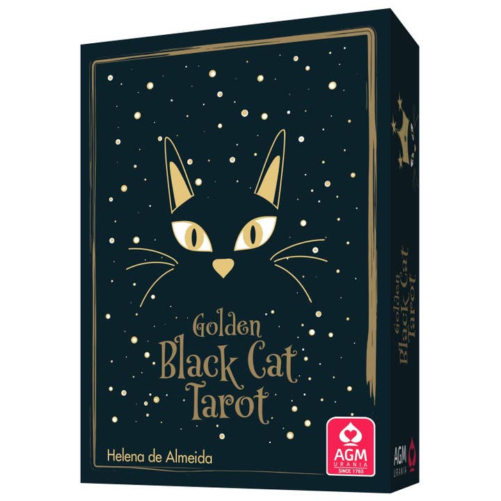 Cardshouse - Wholesale Tarot Cards - Golden Black Cat Tarot Cards1