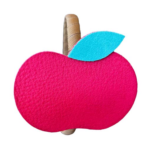 Red Apple Leather Headband for wholesale by ILLYTRILLY