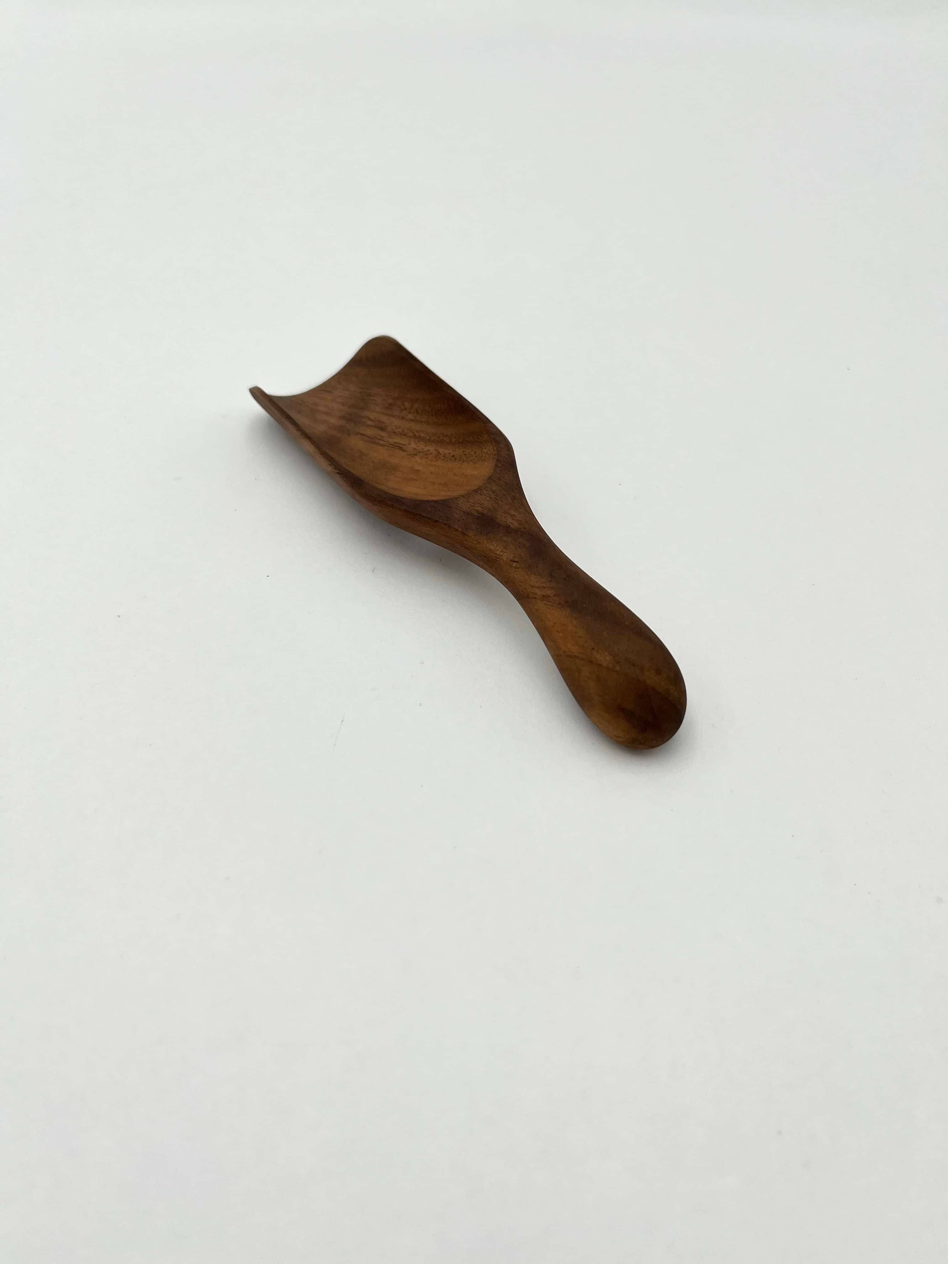 JBrody & Co. USA - Wholesale Kitchen Spoon - 5" Small Walnut Wood Scoop - Kitchen Serving Utensil2