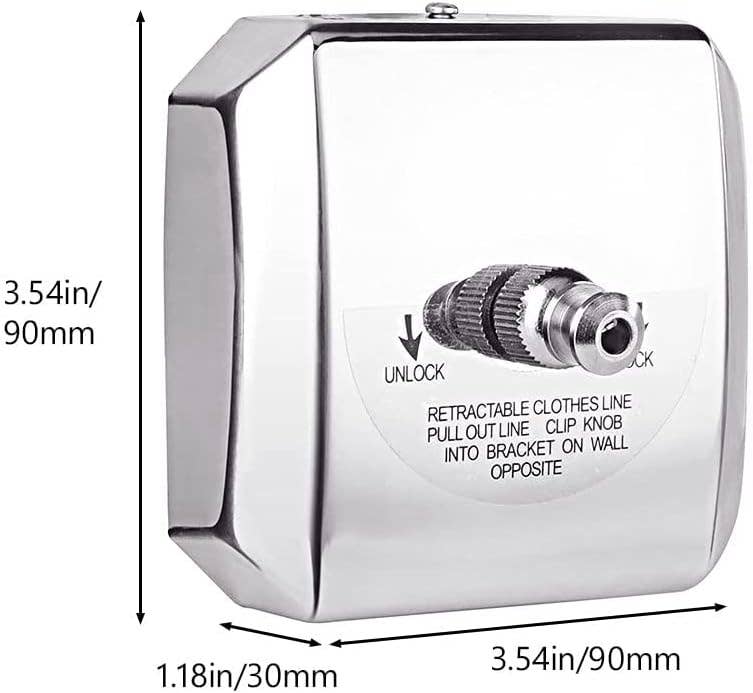 VIGOR - Wholesale Clothes Hangers - Retractable Clothesline Indoor Heavy Duty 304 Stainless0