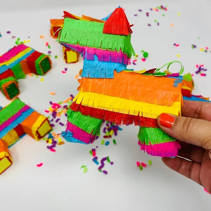 My Soiree Designs - Wholesale Party Favor - Donkey Mini Piñata Set of 3