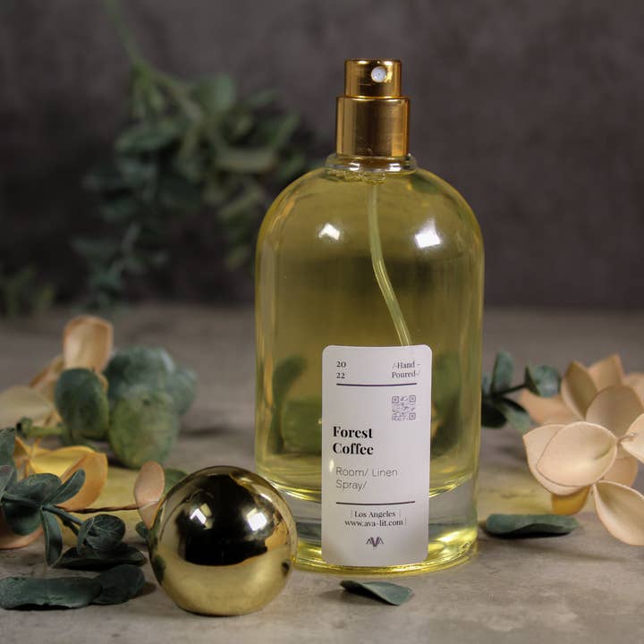 Forest Coffee Room/Linen Spray for wholesale by Ava Lit Candles