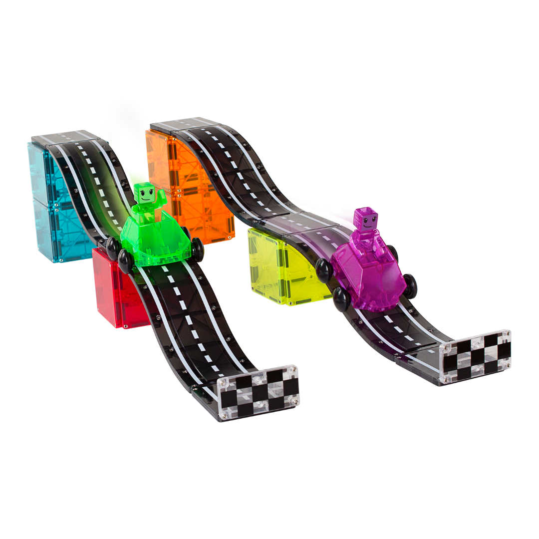 Magna-Tiles - Wholesale Building Set - Kids - Magna-Tiles Downhill Duo 40-Piece Set2