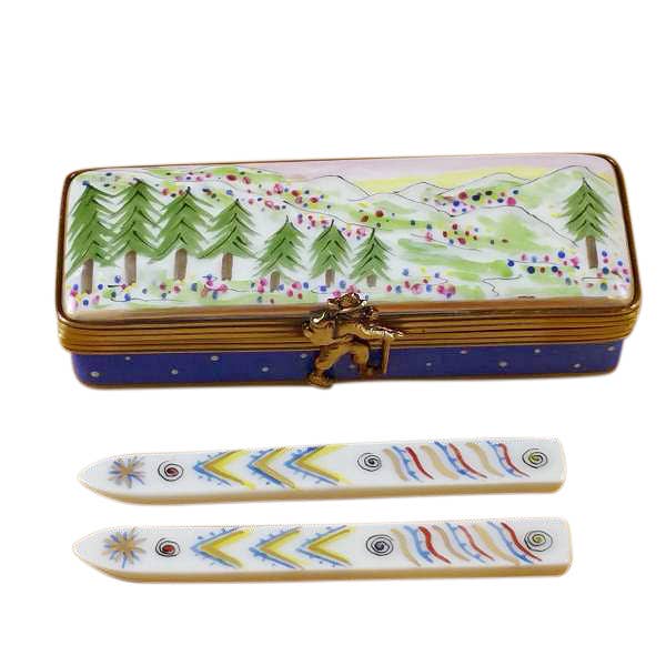 Rochard - Wholesale Decorative Box - Ski Box With Skis0