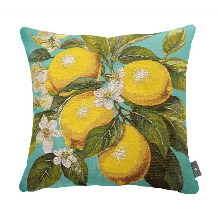 Copricuscino Quattro Limoni per la vendita all'ingrosso da parte di Art De Lys