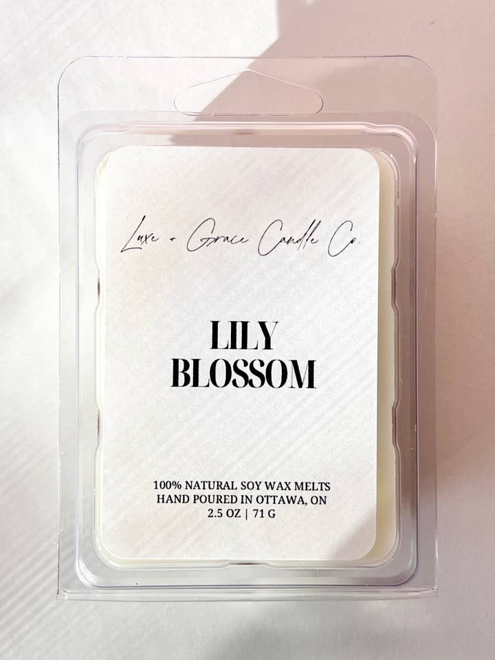 Lily Blossom - Soy wax melts for wholesale by Luxe + Grace Candle Co.