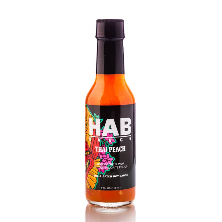 HAB Sauce - Wholesale Hot Sauce - Thai Peach HAB Sauce Hot Sauce