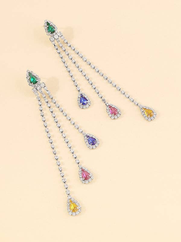 UZ Wholesale Store - Vente Boucles d'oreilles pendantes - Boucles d’oreilles pendantes à pompons2