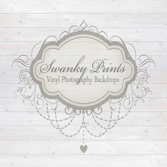 LARGE 4 ft x 8ft Udvasket Hvid Træ/vinylfotografering for engroshandel hos Swanky Prints