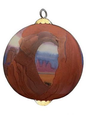 Monument Valley 3" Ornament for wholesale by Zhen Zhu Inc.