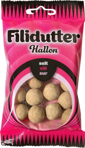 SWEDISHCANDY4U - Wholesale Hard Candy - FILIDUTTER RASPBERRY 65G0