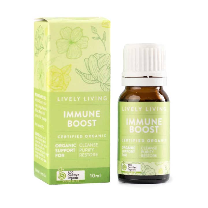 Immune Boost Certified Organic Essential Oil 10ml for wholesale by Lively Living