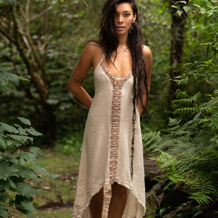 Aluna Boho Dress - Cream and other Purchase Wholesale aldim. Free Returns & Net 60 Terms on Faire trending on Faire.