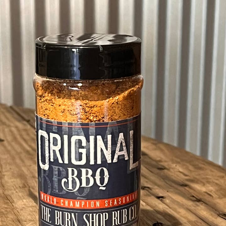 Original BBQ for wholesale by The Burn Shop Rub Co